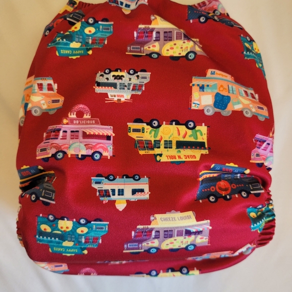 Food Truck Cloth Diaper - Picture 2 of 3